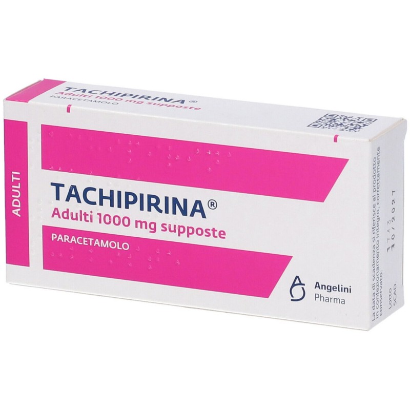 Tachipirina Adulti 1000 Mg 10 Supposte Tachipirina - 3