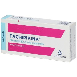 Tachipirina Neonati Paracetamolo 62,5 Mg 10 Supposte - Farmaci per bambini - 012745271 - Tachipirina - € 4,25