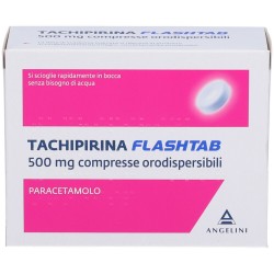 Tachipirina Flashtab 500 Mg 16 Compresse Orodispersibili - Farmaci per dolori muscolari e articolari - 034329058 - Tachipirin...