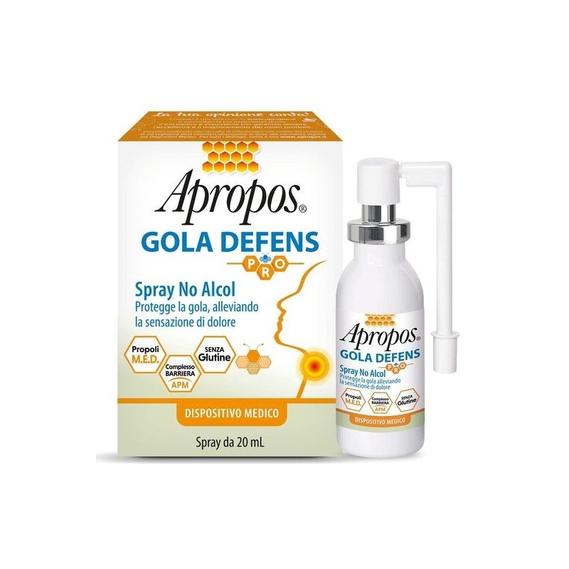 Desa Pharma Apropos Gola Defens Pro Spray No Alcol 20 Ml Apropos - 1