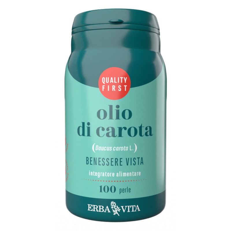 Erba Vita Group Olio Carota 100 Perle Erba Vita - 1