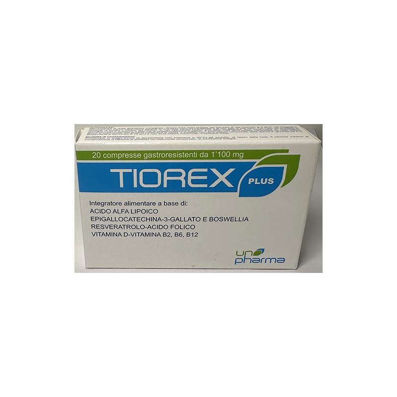 Unopharma Tiorex Plus 20 Compresse Unopharma - 1