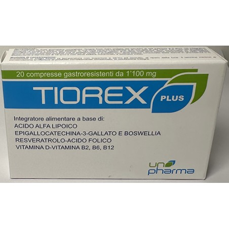 Unopharma Tiorex Plus 20 Compresse Unopharma - 1