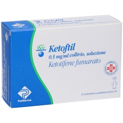 Ketoftil Collirio Per Congiuntiviti Allergiche 25 Contenitori Monodose Ketoftil - 6