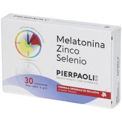 Melatonina Zinco Selenio Pierpaoli Favorisce Il Sonno 30 Compresse Pierpaoli Exelyas - 2