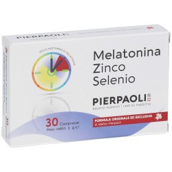 Melatonina Zinco Selenio Pierpaoli Favorisce Il Sonno 30 Compresse Pierpaoli Exelyas - 6