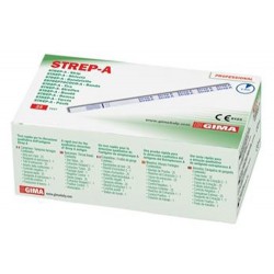 Gima Test Rapido Strep A Autodiagnostico Rilevazione Streptococco Gruppo A In Tampone Faringeo 25 Pezzi - Rimedi vari - 98727...