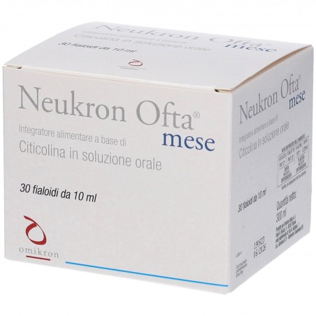 Omikron Neukron Oftamese Integratore Alimentare CDP-colina 30 Fialoidi Omikron Italia - 1