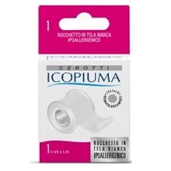 Desa Pharma Cerotto Icopiuma In Rocchetto Seta Bianco Ipoallergenico 2,5 Cm X 5 M Desa Pharma - 1