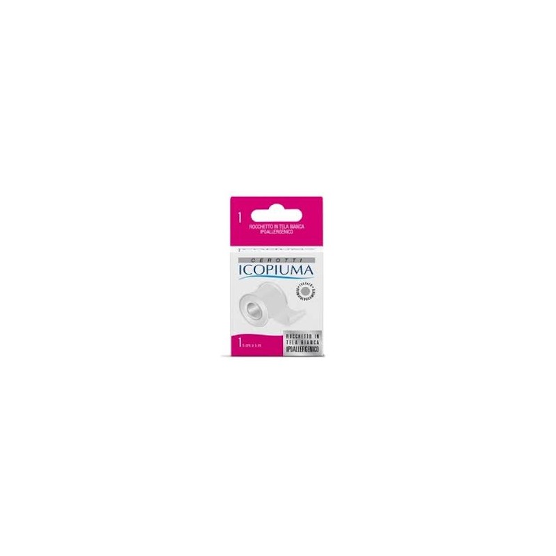 Desa Pharma Cerotto Icopiuma In Rocchetto Seta Bianco Ipoallergenico 2,5 Cm X 5 M Desa Pharma - 1