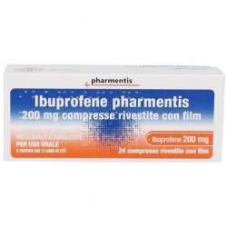 Pharmentis Ibuprofene 200 Mg - 24 Compresse Rivestite Con Film Aurora Licensing - 1