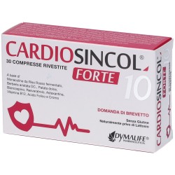 Dymalife Pharmaceutical Cardiosincol 10 Forte 30 Compresse Rivestite - Integratori per il cuore e colesterolo - 948009333 - D...