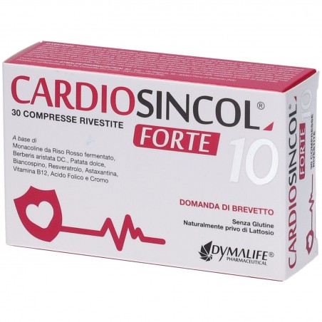 Dymalife Pharmaceutical Cardiosincol 10 Forte 30 Compresse Rivestite Dymalife Pharmaceutical - 1