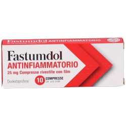 Menarini Internat. O. L. S. A Fastumdol Antinfiammatorio 25 Mg Compresse Rivestite Con Film Menarini Internat. O. L. S. A - 5