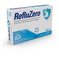 RefluZero Trattamento Rapido Reflusso E Bruciore 20 Compresse  - 2