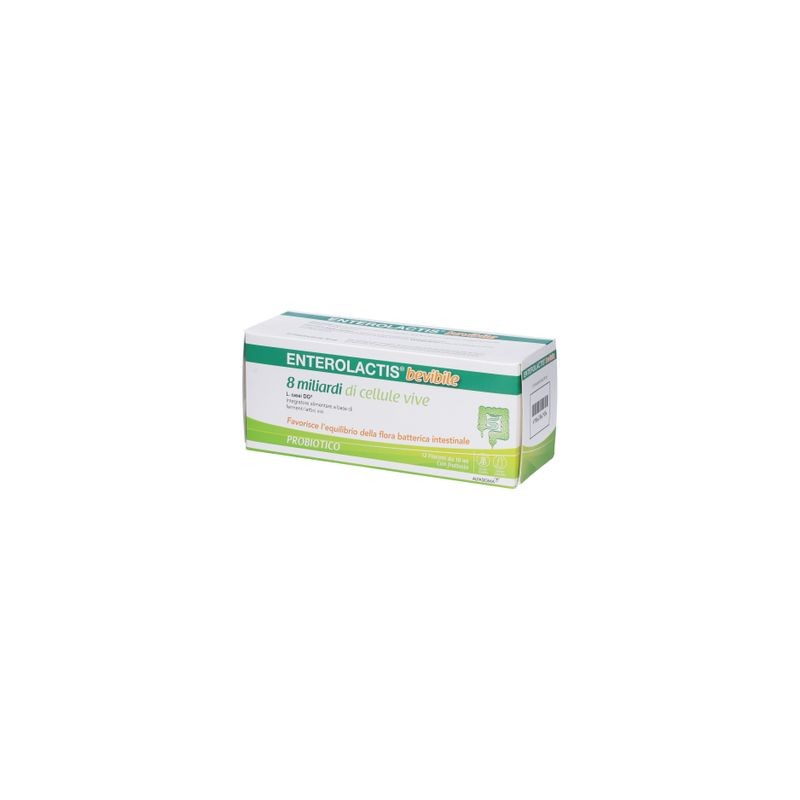 Alfasigma Enterolactis Bevibile 6 Flaconcini X 10 Ml Enterolactis - 1