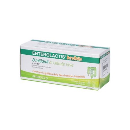 Alfasigma Enterolactis Bevibile 6 Flaconcini X 10 Ml Enterolactis - 1