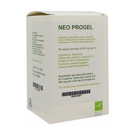 Oti Neo Progel 60 Capsule - Integratori per ciclo mestruale e menopausa - 903531681 - Oti - € 17,76
