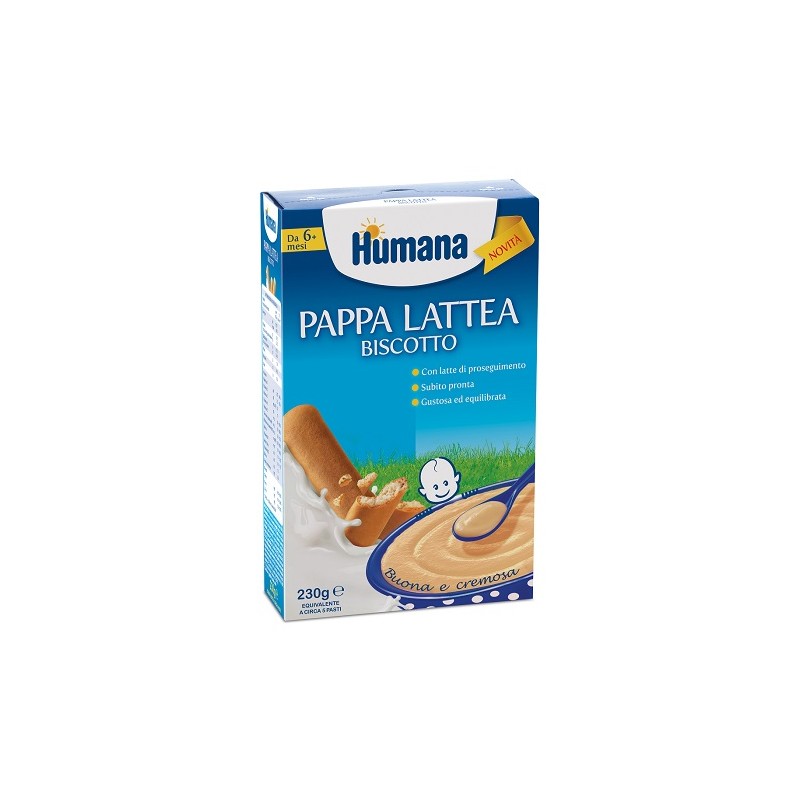 Humana Italia Humana Pappa Lattea Biscotto 230 G Humana - 1