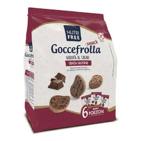 Nt Food Nutrifree Goccefrolla Snack Golosita' Al Cacao Senza Lattosio 6 Monoporzioni Da 40 G Nt Food - 1