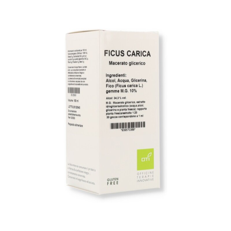 Oti Ficus Carica Macerato Glicerico 10% Gocce 100ml Oti - 1