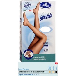 Desa Pharma Sauber Gambaletto Open Toe Maglia Microrete 70 Den Colore Medio Taglia 3 Linea Classica Desa Pharma - 1