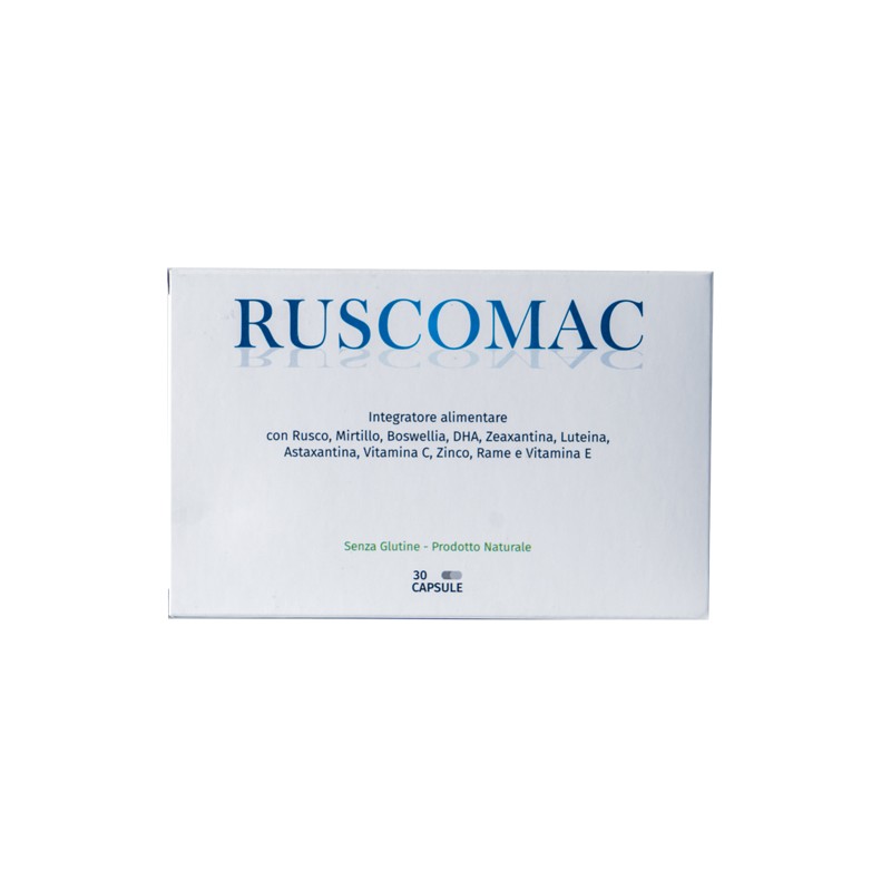 Vista E Viso Ruscomac 30 Capsule - Integratori per occhi e vista - 984802037 - Vista E Viso - € 24,16