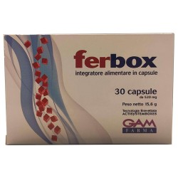 Gam Farma Ferbox 30 Capsule - Integratori multivitaminici - 988715975 - Gam Farma - € 26,17