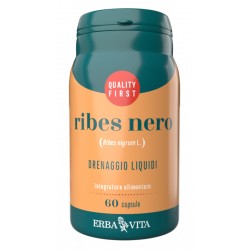 Erba Vita Group Ribes Nero 60 Capsule - Integratori drenanti e pancia piatta - 983170061 - Erba Vita - € 10,73