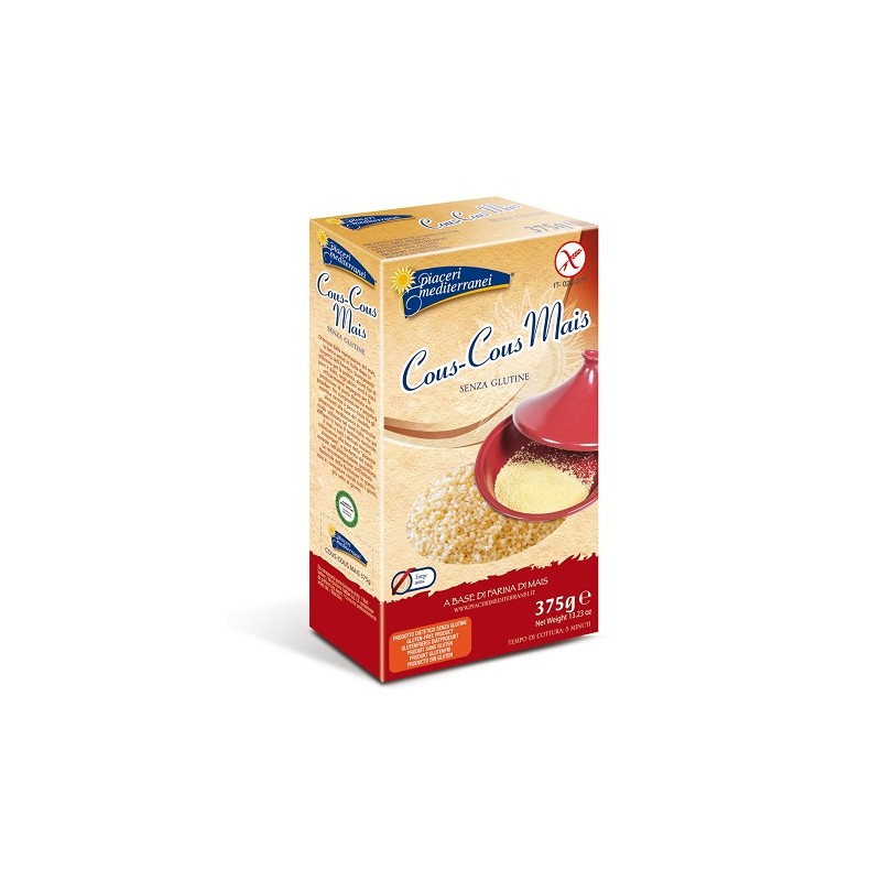 Eurospital Piaceri Mediterranei Cous Cous Di Mais 375 G - Alimenti senza glutine - 926258221 - Eurospital - € 3,68