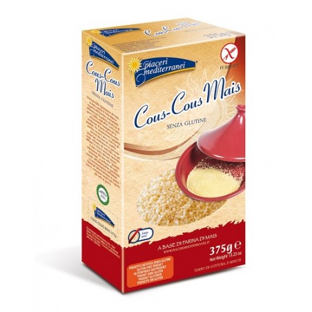 Eurospital Piaceri Mediterranei Cous Cous Di Mais 375 G Eurospital - 1