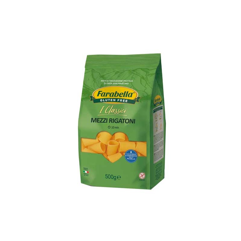 Bioalimenta Farabella Mezzi Rigatoni 500 G Bioalimenta - 1