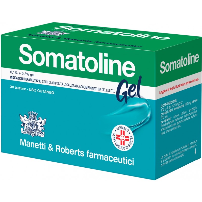 Somatoline Gel 30 Bustine Trattamento Adiposità Cellulite - Farmaci per anticellulite - 022816122 - Somatoline - € 46,89