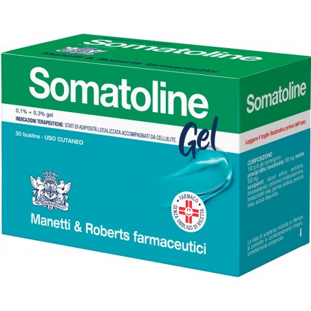 Somatoline Gel 30 Bustine Trattamento Adiposità Cellulite Somatoline - 1