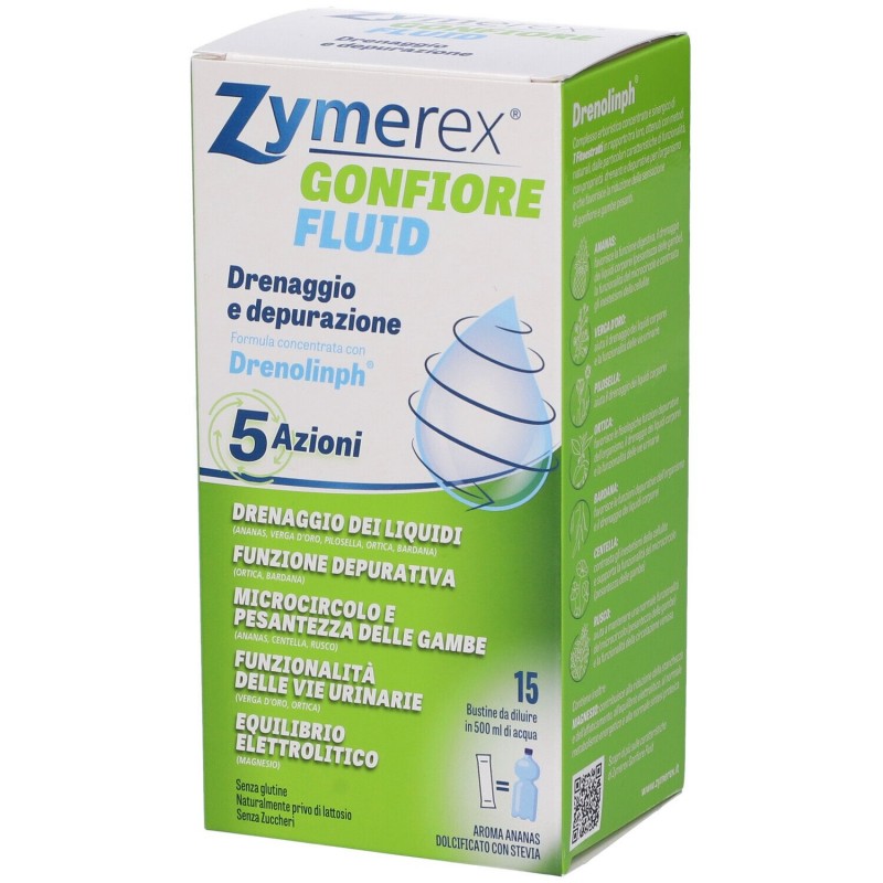 Wilco Farma Su Zymerex Gonfiore Fluid 15 Bustine Wilco Farma Su - 1