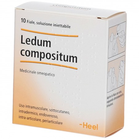 HEEL LEDUM COMPOSITUM 10 FIALE DA 2,2 ML L'UNA  - 1