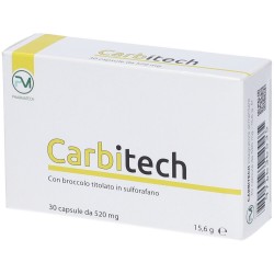 Piemme Pharmatech Italia Carbitech 30 Compresse - Integratori per apparato digerente - 971636535 - Piemme Pharmatech Italia -...
