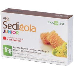 Bios Line Apix Propoli Sedigola Junior Fragola 20 Pastiglie Biosline - Prodotti fitoterapici per raffreddore, tosse e mal di ...