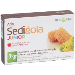 Bios Line Apix Propoli Sedigola Junior Fragola 20 Pastiglie Biosline Bios Line - 6