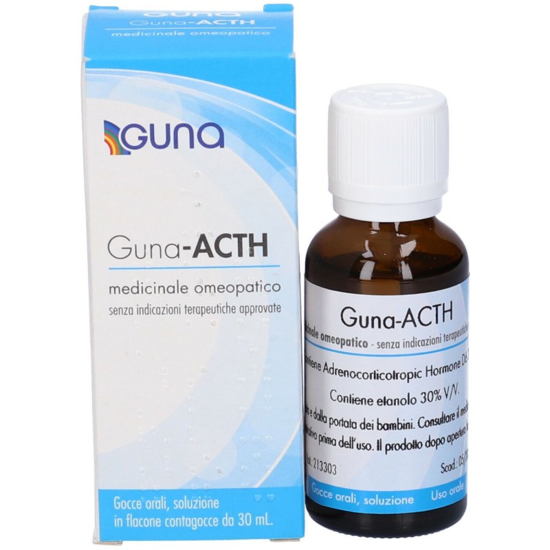 Guna Acth D6 Soluzione Orale Gocce 30ml - Rimedi vari - 048676011 - Guna - € 14,78