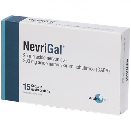 Anatek Health Italia Nevrigal 15 Capsule - Rimedi vari - 982596847 - Anatek Health Italia - € 26,61