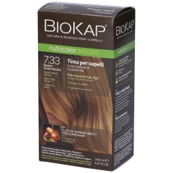 Bios Line Biokap Nutricolor Delicato 7,33 New Biondo Grano Dorato Tinta 140 Ml - Tinte e colorazioni per capelli - 935682409 ...