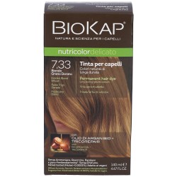 Bios Line Biokap Nutricolor Delicato 7,33 New Biondo Grano Dorato Tinta 140 Ml Bios Line - 5