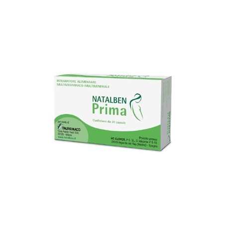 Natalben Prima Multivitaminico Multiminerale Fertilità 30 Capsule Natalben - 1