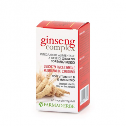 Farmaderbe Ginseng Complex 45 Capsule - Rimedi vari - 986844165 - Farmaderbe - € 17,11