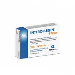 Enteroflegin Flora 30 Capsule - Integratori di fermenti lattici - 987681879 - Fenix Pharma Soc. Coop. P. A. - € 23,36