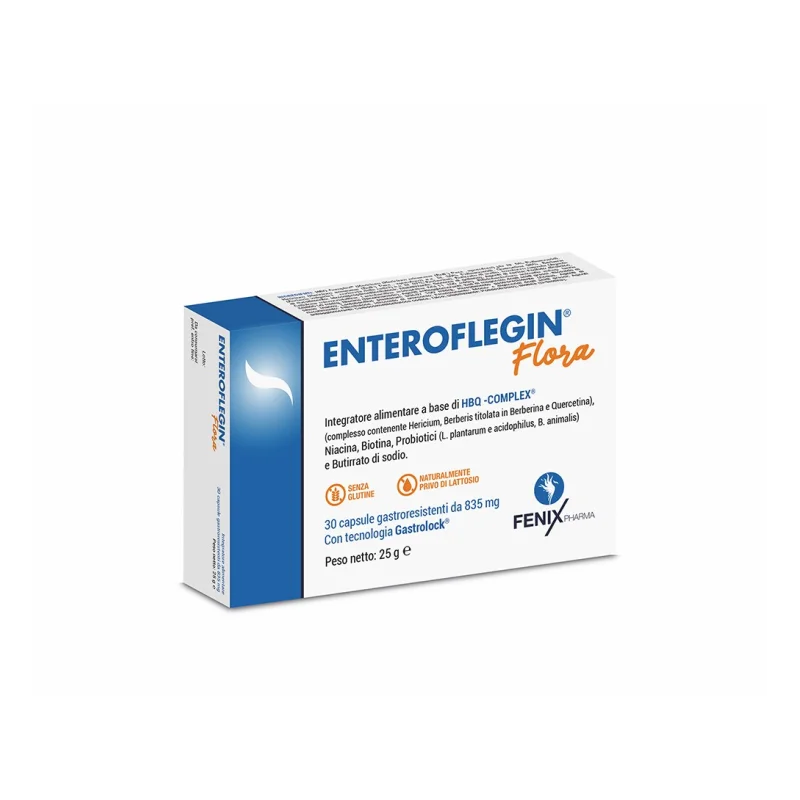 Enteroflegin Flora 30 Capsule Fenix Pharma Soc. Coop. P. A. - 1