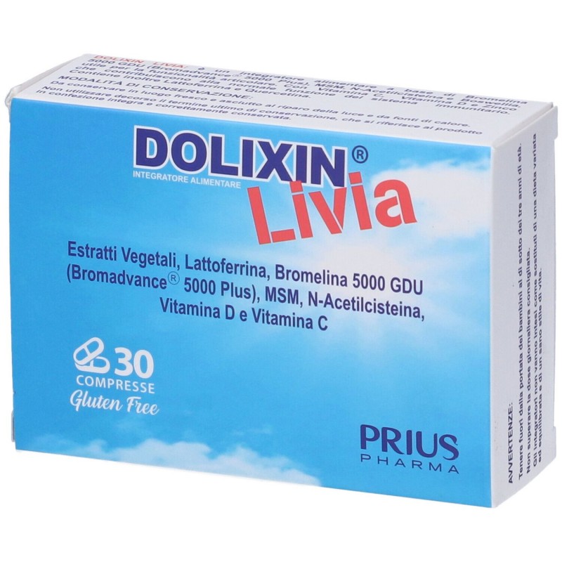 Prius Pharma Dolixin Livia 30 Compresse Prius Pharma - 1