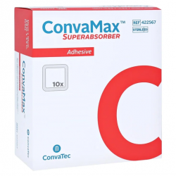 Convatec Italia Medicazione Avanzata Convamax Superabsorber Adhesive 15 X 15 Cm 10 Pezzi - Medicazioni - 978867721 - Convatec...