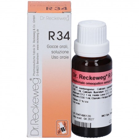 RECKEWEG R34 GOCCE 22 ML  - 1